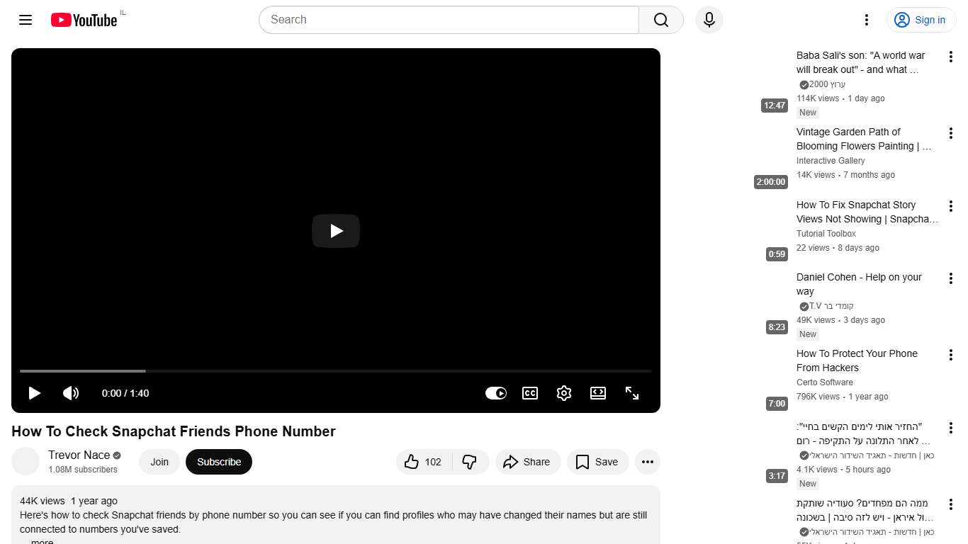 How To Check Snapchat Friends Phone Number - YouTube