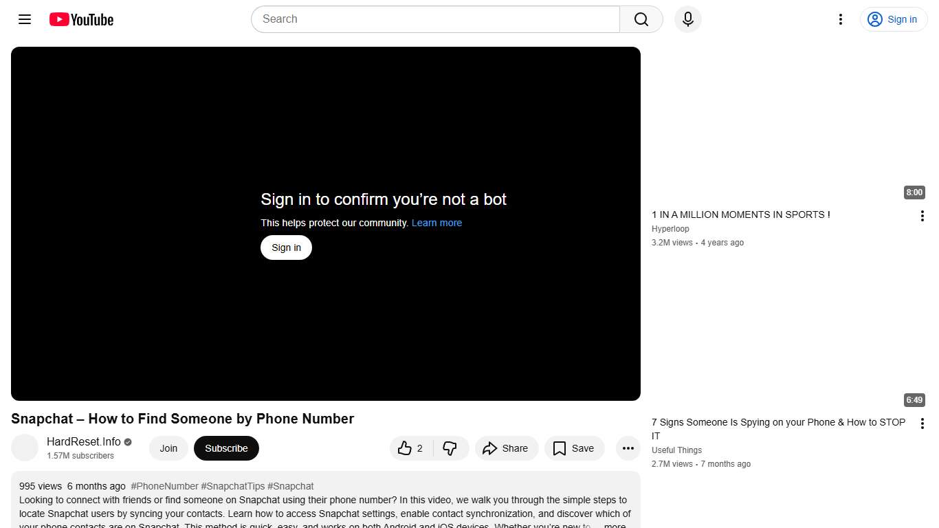 Snapchat – How to Find Someone by Phone Number - YouTube